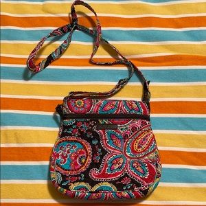 NWOT Vera Bradley Multicolor Paisley Crossbody Bag